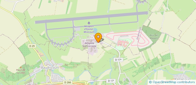 localisation de l'entreprise MAINTENANCE EQUIPEMENTS INDUSTRIELS LORR  JUVAINCOURT