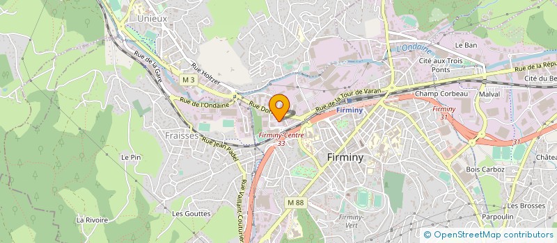 localisation de l'entreprise MAINTENANCE ET ASSISTANCE DU HAUT PILAT à FIRMINY