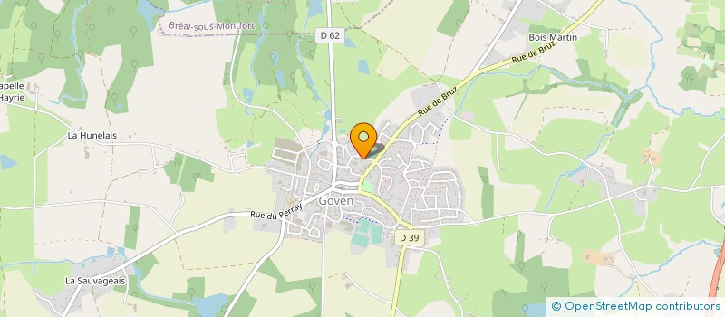 localisation de l'entreprise MAINTENANCE ET CONCEPT INDUSTRIEL 35 à GOVEN