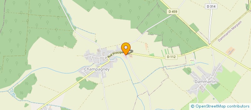 localisation de l'entreprise MAINTENANCE ET CONTROLE DES EQUIPEMENTS INDUSTRIELS  CHAMPAGNEY