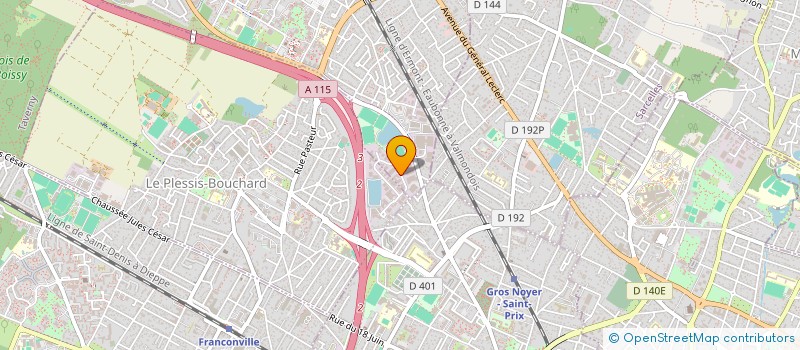 localisation de l'entreprise MAINTENANCE ET DEVELOPPEMENT DES TECHNOLOGIES CLIMATIQUES à SAINT-LEU-LA-FORET