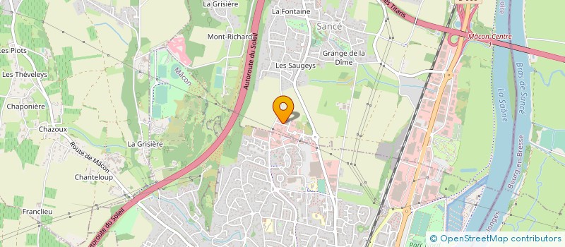 localisation de l'entreprise MAINTENANCE ET TRAVAUX SPECIAUX à CHAPONOST