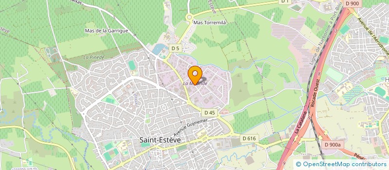 localisation de l'entreprise MAINTENANCE.FR à SAINT-ESTEVE