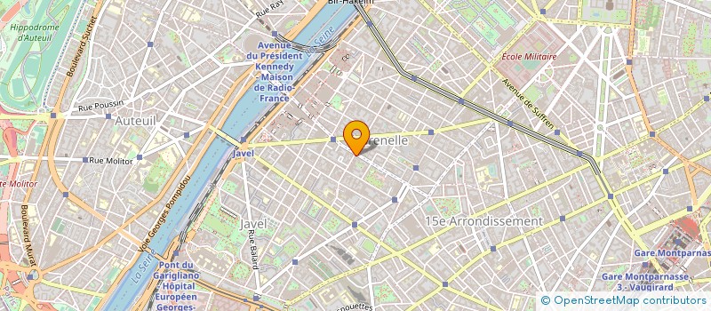 localisation de l'entreprise MAINTENANCE FRIGORIFIQUE ET GENERALE à PARIS
