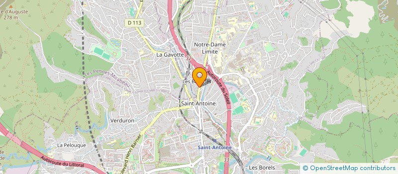 localisation de l'entreprise MAINTENANCE GENERALE à MARSEILLE