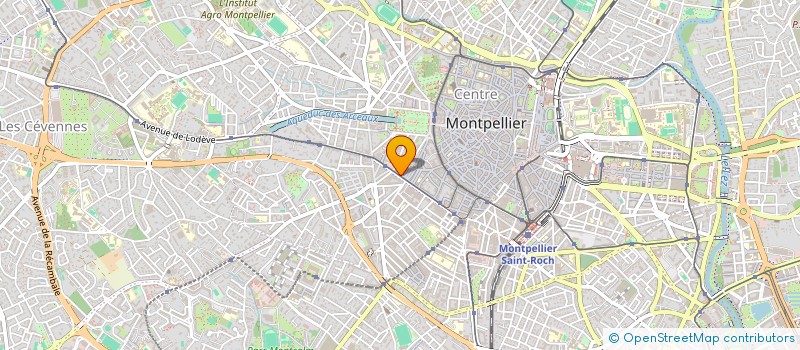 localisation de l'entreprise MAINTENANCE GENERALE à MONTPELLIER