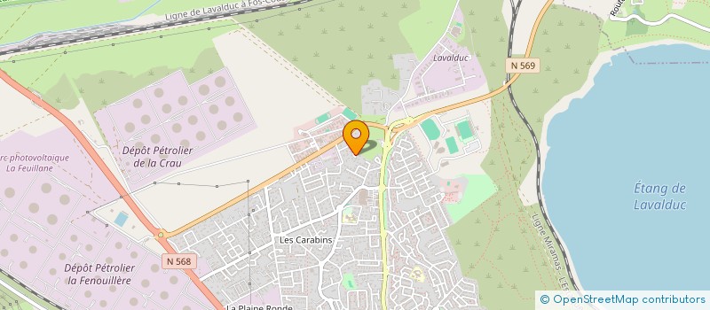 localisation de l'entreprise MAINTENANCE GENERALE BATIMENT  FOS-SUR-MER