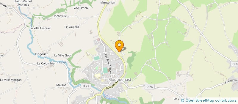 localisation de l'entreprise MAINTENANCE GENERALE CHAUDRONNERIE MONTA à PLOEUC-L'HERMITAGE