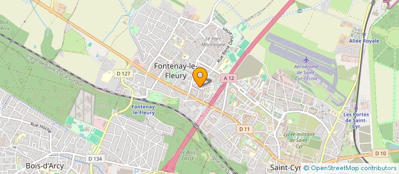 localisation de l'entreprise MAINTENANCE GLOBAL ENERGIES 278 à FONTENAY-LE-FLEURY