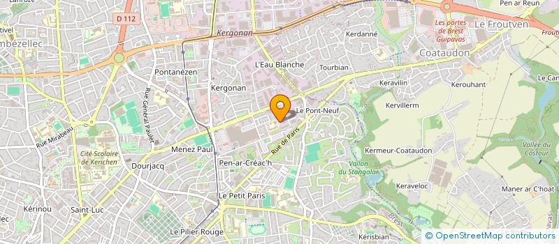 localisation de l'entreprise MAINTENANCE HABITAT 29 à BREST