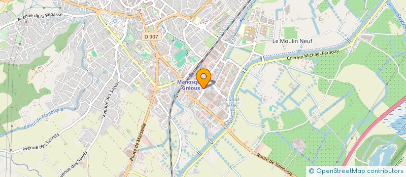localisation de l'entreprise MAINTENANCE HYDR'EAU MECANIQUE à MANOSQUE