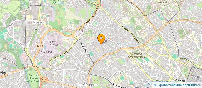 localisation de l'entreprise MAINTENANCE IMMOBILIERE à MONTPELLIER