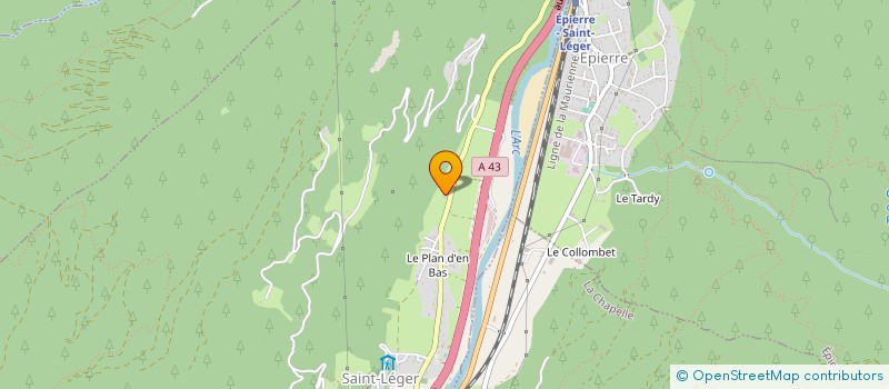 localisation de l'entreprise MAINTENANCE INDUST ISABELLE GODIER à SAINT-LEGER