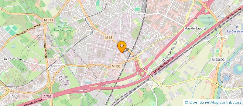 localisation de l'entreprise MAINTENANCE INDUSTRIELLE BOURBONNAISE à MONTPELLIER
