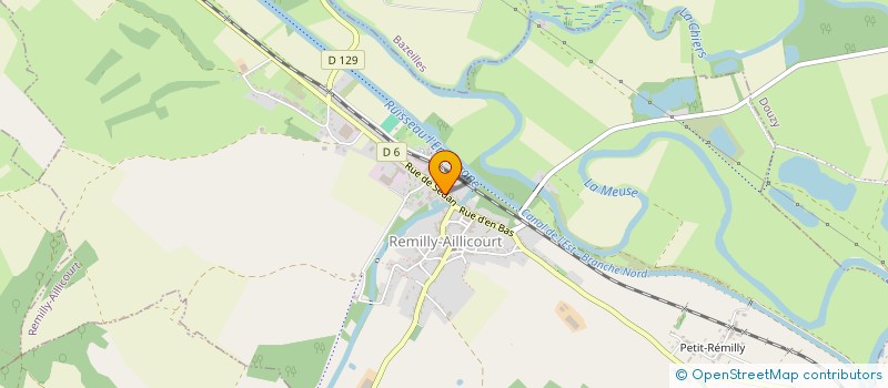 localisation de l'entreprise MAINTENANCE INDUSTRIELLE INSTALLATION ELECTRIQUE  REMILLY-AILLICOURT