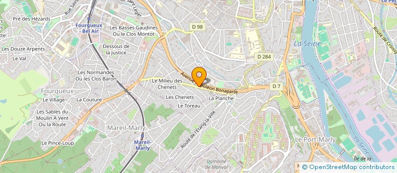 localisation de l'entreprise MAINTENANCE INDUSTRIELLE PROFESSIONNELLE  SAINT-GERMAIN-EN-LAYE