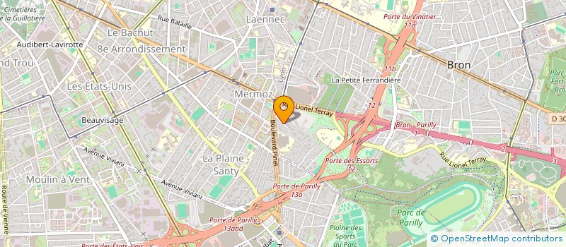 localisation de l'entreprise MAINTENANCE INDUSTRIELLE SERVICE à BRON