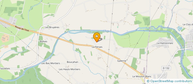 localisation de l'entreprise MAINTENANCE INFORMATIQUE PROFESSIONNELS ET PARTICULIERS  BLAIN