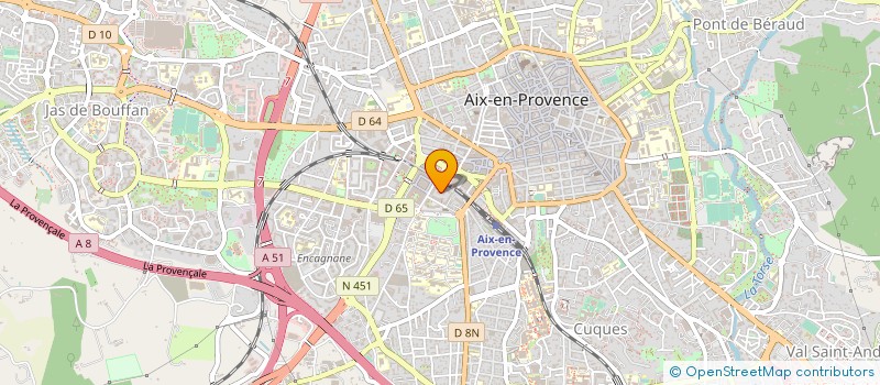 localisation de l'entreprise MAINTENANCE INSTALLATION CONSEIL (MIC) à AIX-EN-PROVENCE