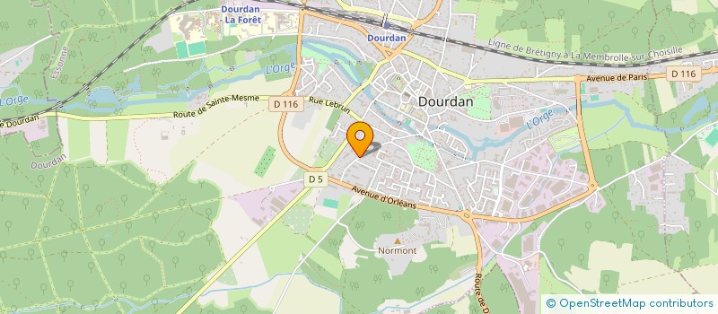 localisation de l'entreprise MAINTENANCE JEUX ENFANTS ENVIRONNEMENT  DOURDAN