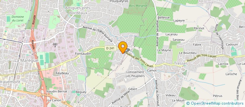 localisation de l'entreprise MAINTENANCE LOGICIELS TECHNIQUE PRATIQUE  ARTIGUES-PRES-BORDEAUX