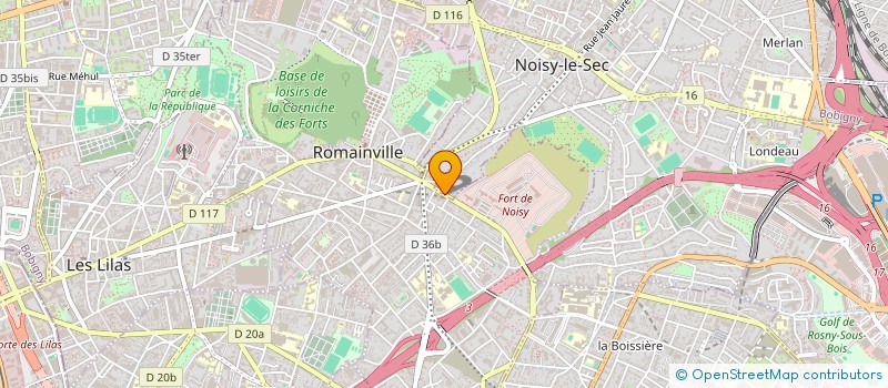 localisation de l'entreprise MAINTENANCE MATERIEL BOULANGERIE ET RESTAURATION à NOISY-LE-SEC