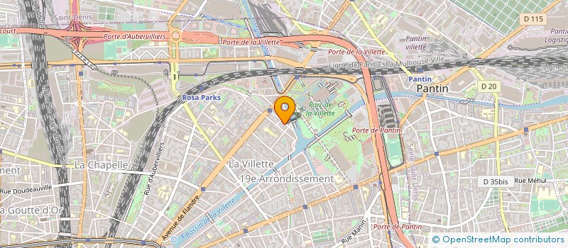 localisation de l'entreprise MAINTENANCE METAL SERVICE à PARIS
