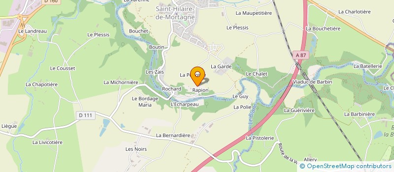 localisation de l'entreprise MAINTENANCE MICRO MONETIQUE à MORTAGNE-SUR-SEVRE