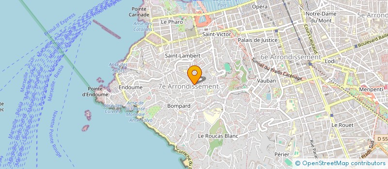 localisation de l'entreprise MAINTENANCE NETTOYAGE à MARSEILLE