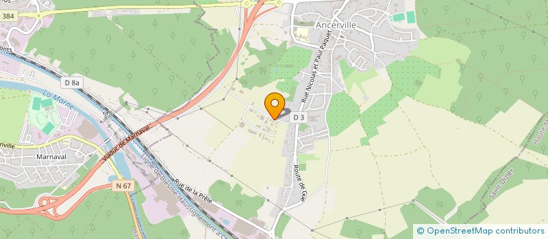 localisation de l'entreprise MAINTENANCE PLUS à ANCERVILLE
