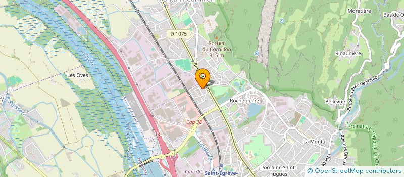 localisation de l'entreprise MAINTENANCE POIDS LOURDS à SAINT-EGREVE