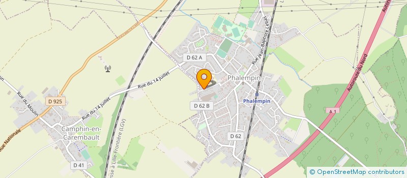 localisation de l'entreprise MAINTENANCE PRESTATION LOGEMENT à LILLE
