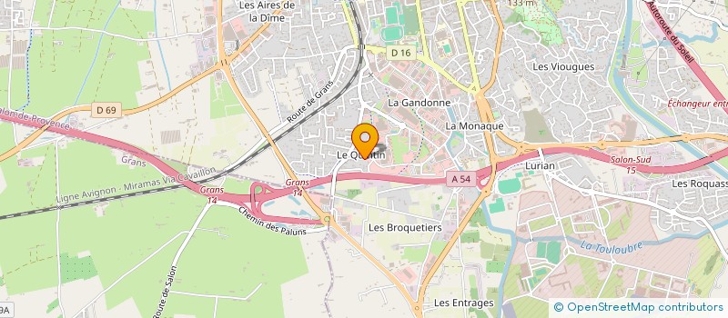 localisation de l'entreprise MAINTENANCE PREVENTION INDUSTRIELLE à SALON-DE-PROVENCE