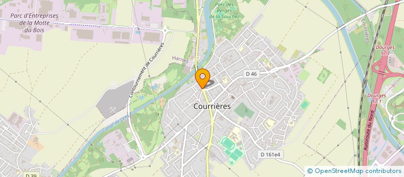 localisation de l'entreprise MAINTENANCE PREVENTIVE  COURRIERES