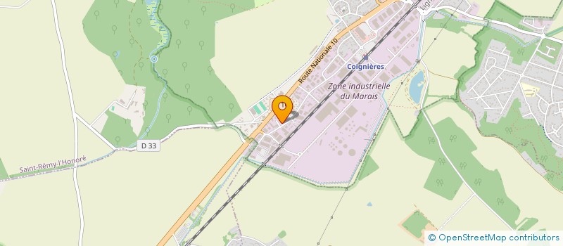localisation de l'entreprise MAINTENANCE RAMONAGE à COIGNIERES