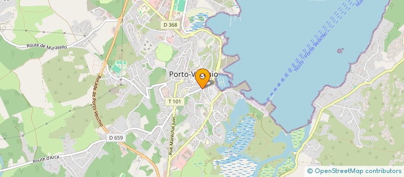localisation de l'entreprise MAINTENANCE SERVICE  PORTO-VECCHIO