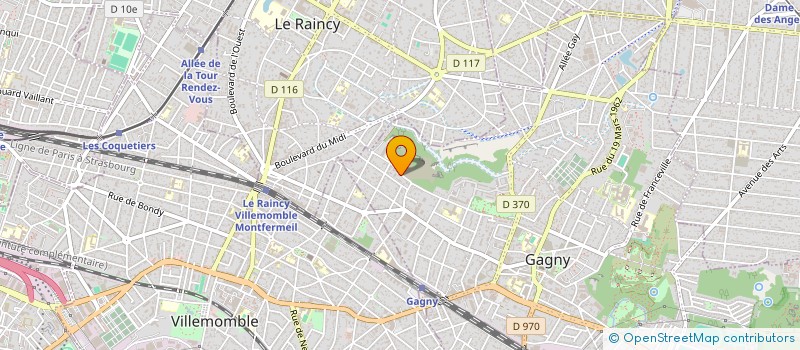 localisation de l'entreprise MAINTENANCE SERVICE IMMOBILIER - MSI à GAGNY