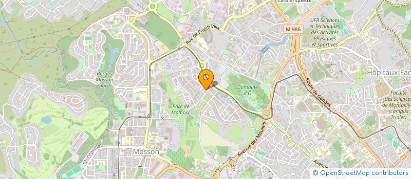 localisation de l'entreprise MAINTENANCE SERVICES BATIMENT à MONTPELLIER