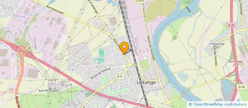 localisation de l'entreprise MAINTENANCE SOUDURE TUYAUTERIE SERVICE  UCKANGE