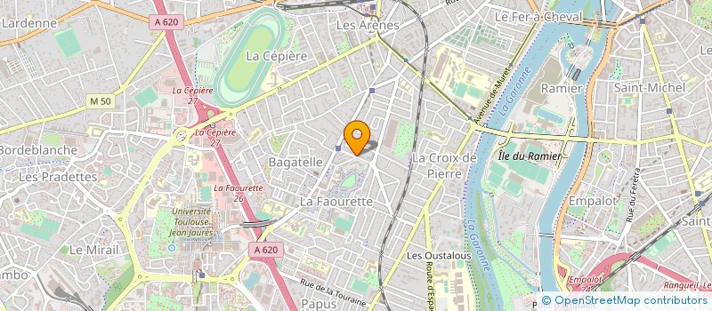 localisation de l'entreprise MAINTENANCE SUD ATLANTIQUE à TOULOUSE