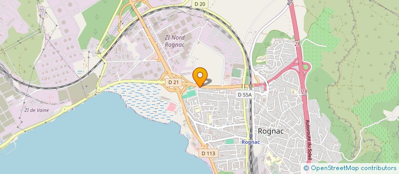 localisation de l'entreprise MAINTENANCE SYSTEME ENERGIES  ROGNAC