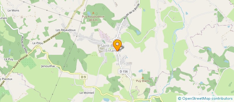 localisation de l'entreprise MAINTENANCE SYSTEME PHOTOVOLTAIQUE  SAINT-BONNET-L'ENFANTIER