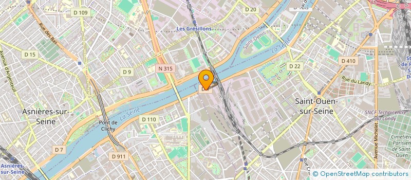 localisation de l'entreprise MAINTENANCE SYSTEMS INFORMATIQUES à SAINT-OUEN-SUR-SEINE