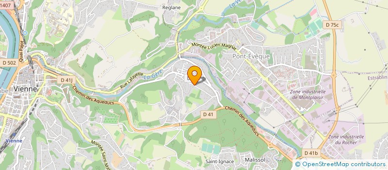 localisation de l'entreprise MAINTENANCE TECHNIQUE à VIENNE