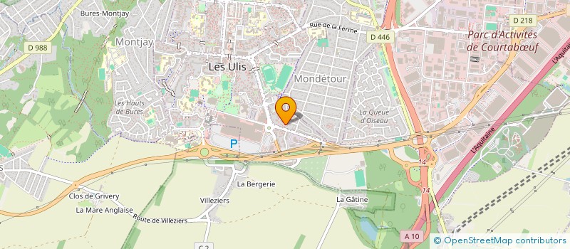 localisation de l'entreprise MAINTENANCE TRAVAUX ENERGETIQUE à LES ULIS