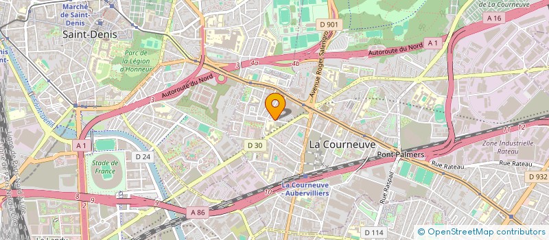 localisation de l'entreprise MAINTENANCES HABITATIONS TERTIAIRES à SAINT-MAUR-DES-FOSSES