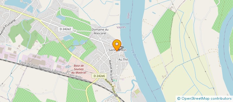 localisation de l'entreprise MAINTENANCES TECHNIQUES VINICOLES à VAYRES