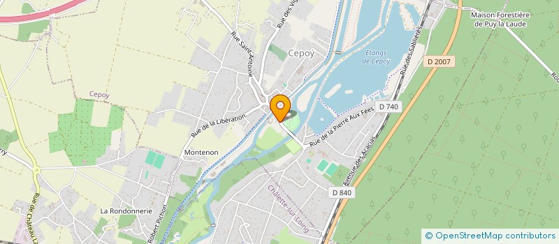 localisation de l'entreprise MAINTENANT à CEPOY
