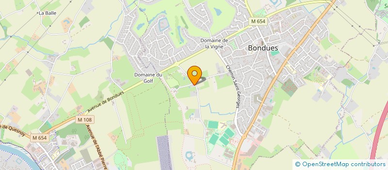 localisation de l'entreprise MAINTENANT DEMAIN  BONDUES