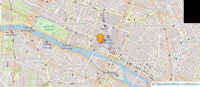 localisation de l'entreprise MAINTENET SARL à PARIS